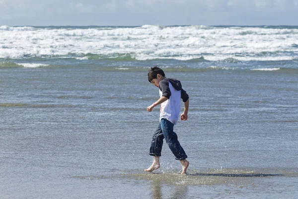 Uitgevoerd in het zand. — Stockfoto