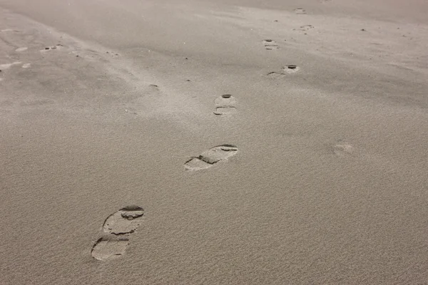 Faixas na areia. — Fotografia de Stock