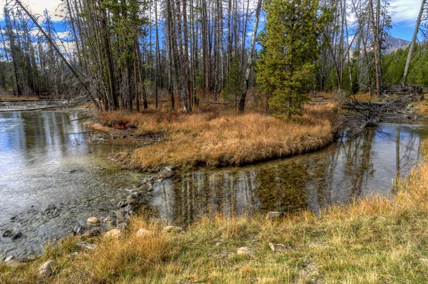 Clear Creek karmazyna. — Zdjęcie stockowe