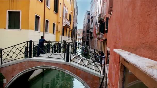 Venedig, Italien. — Stockvideo
