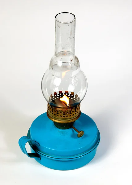 Vecchia lampada al cherosene — Foto Stock