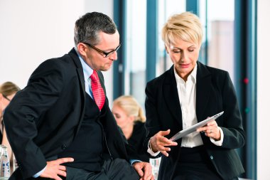 senior managers at Business meeting in office