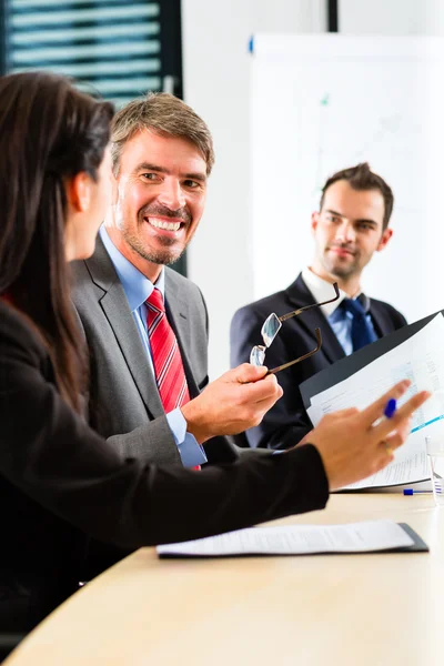 Business - businesspeople have team meeting — Stock Photo, Image