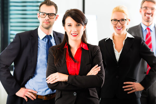 Business - group of businesspeople in office