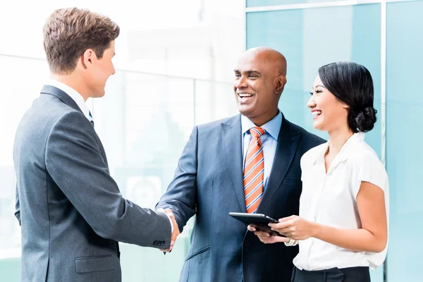 CEO and executive business handshake — Stock Photo, Image