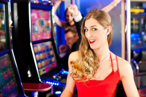 Egy slot machine Casino meg — Stock Fotó