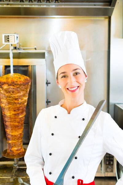 Kebab - hot Doner with fresh ingredients