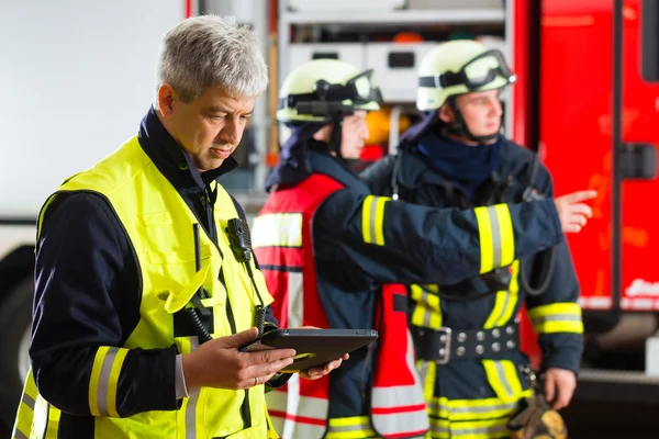 Planificación de despliegue en Tablet-Computer — Foto de Stock