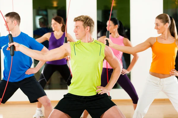 Allenamento con flexi bar — Foto Stock