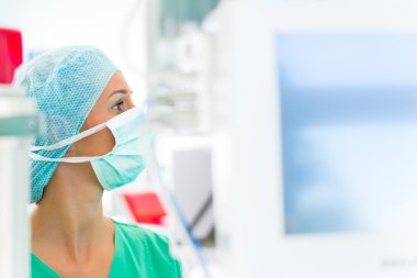 Hospital - doctor or surgeon in operating room