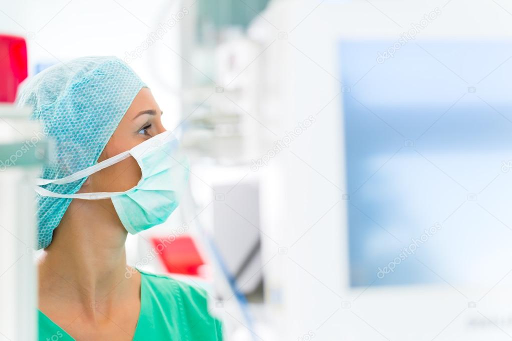 Hospital - doctor or surgeon in operating room