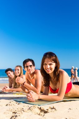 Beach tatil yaz aylarında gör