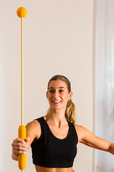 Patient at the physiotherapy — Stock Photo, Image