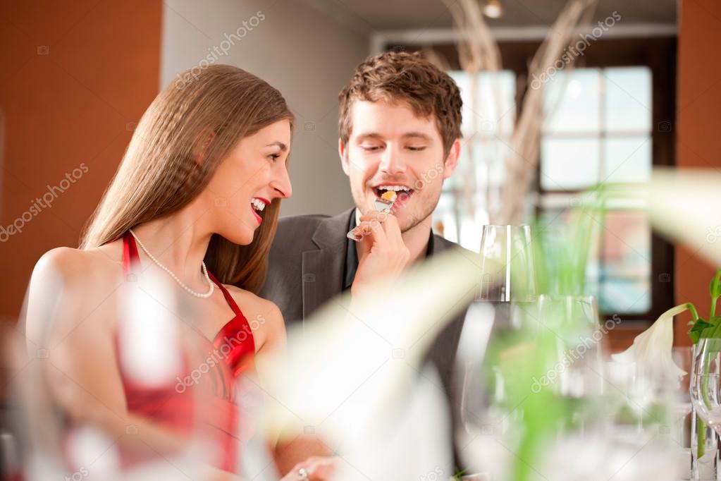 Couple at a Restaurant