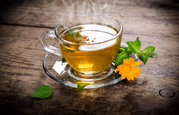 Secangkir teh herbal — Stok Foto