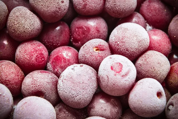 Замороженные ягоды вишни — стоковое фото
