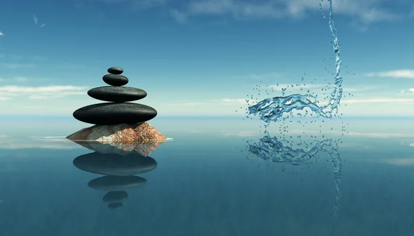 Zen Stones Concept — Stock Photo, Image