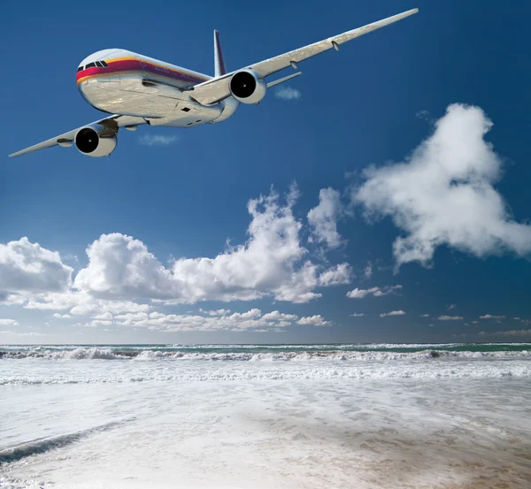 Avión de pasajeros — Foto de Stock