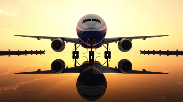 Passenger plane — Stock Photo, Image