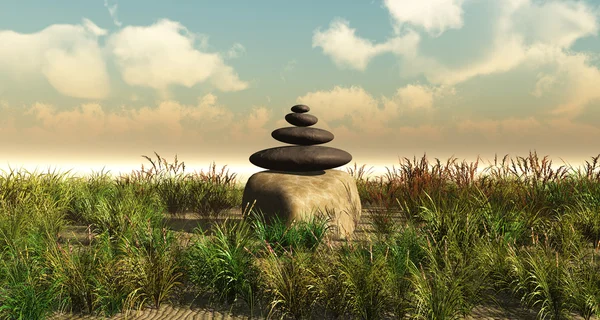 Zen stones — Stock Photo, Image