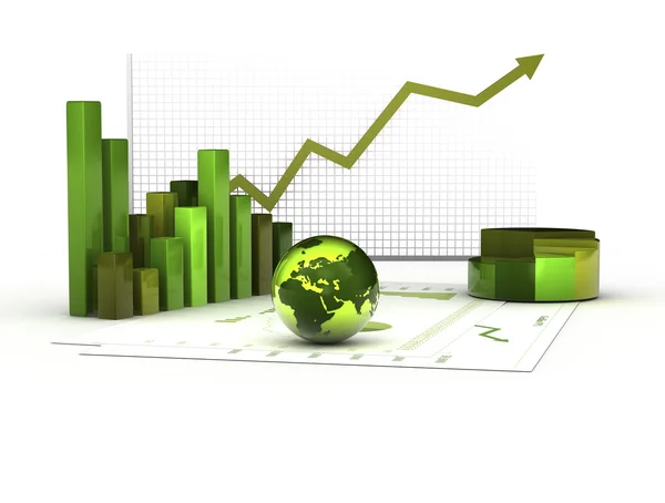 Groene economie — Stockfoto