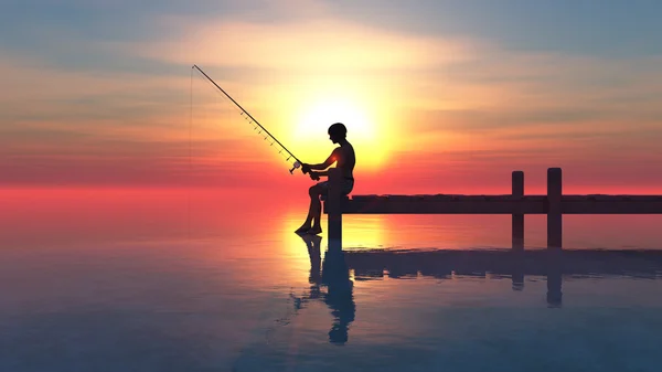 Pescador — Fotografia de Stock