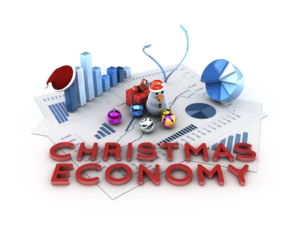 Christmas economy — Stock Photo, Image