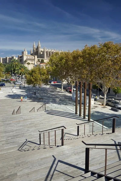 Cathédrale de Majorque dans la ville de Palma — Photo