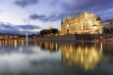 Palma şehir katedralde Mayorka