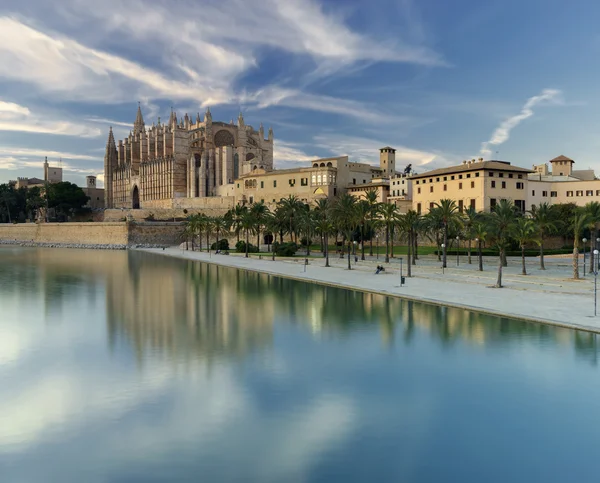 Mallorca-katedralen i Spanien — Stockfoto