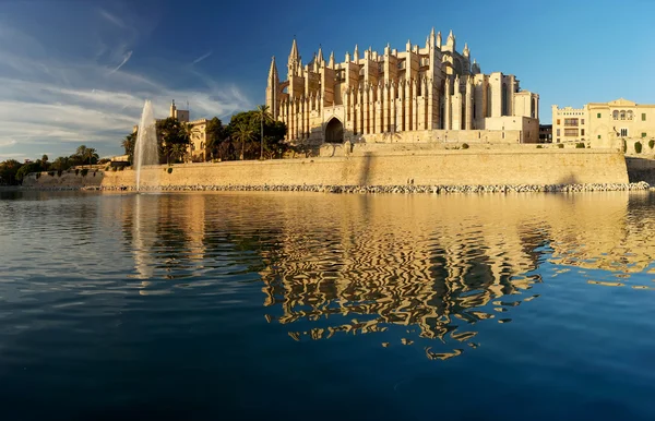 Catedral de Mallorca en España — Foto de Stock