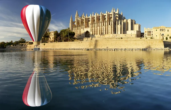 Mallorca-katedralen i Balearerna — Stockfoto