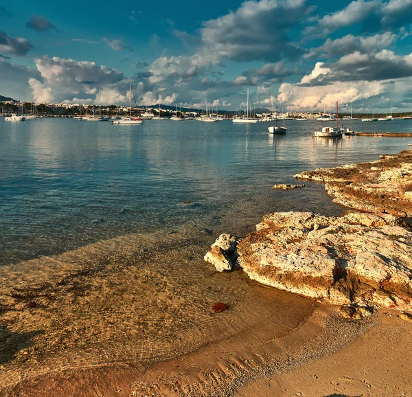 Porto colom bay in majorca — Stock Photo, Image