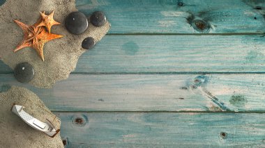 farklı deniz ve deniz motifleri