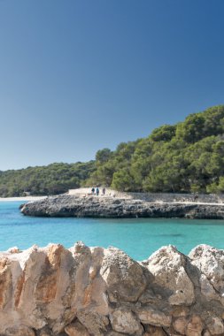 Cala mondrago Mayorka kıyılarında
