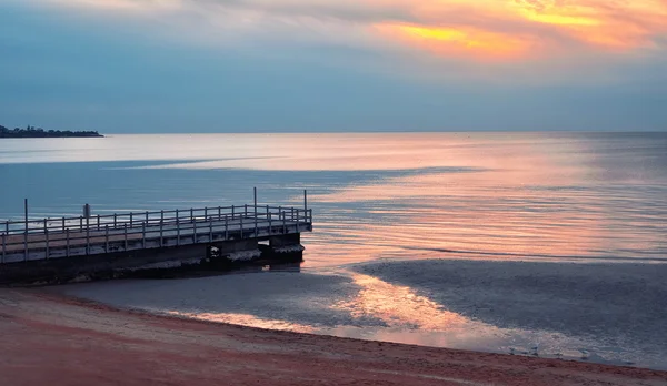 Evening at the sea — Stock Photo, Image