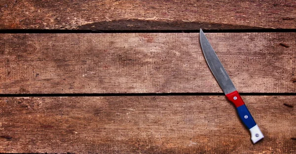 Cuchillo en la mesa —  Fotos de Stock