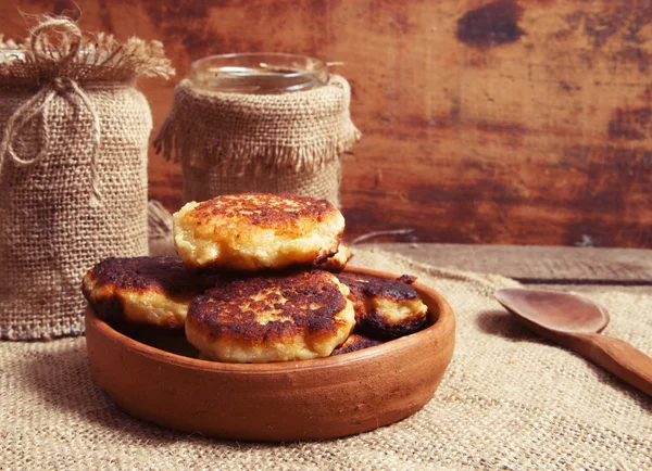 Bolos de queijo caseiros — Fotografia de Stock