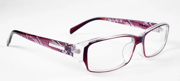 Vision glasses on the white — Stock Photo, Image