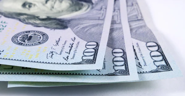 Δολάρια ΗΠΑ closeup μακροεντολής — Φωτογραφία Αρχείου
