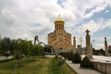 Tbilisi.Georgia kutsal Trinity Kilisesi