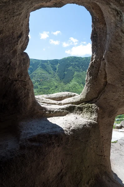 Vardzia-Höhlenkomplex in Georgien — Stockfoto