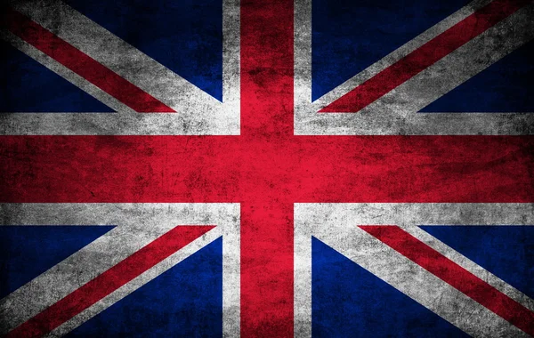 United Kingdom dark flag texture — Stock Photo, Image