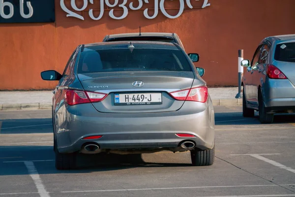 Batumi Georgia Octubre 2020 Hyundai Las Calles Batumi — Foto de Stock