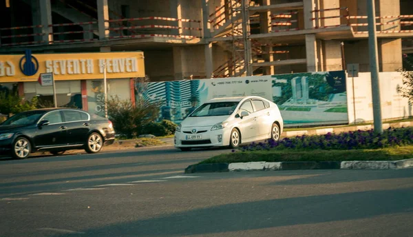 Батумі Грузія Жовтня 2020 Toyota Prius Вулиці Батумі — стокове фото