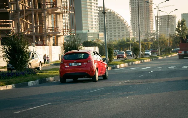 Μπατούμι Γεωργία Οκτωβρίου 2020 Ford Fiesta Στους Δρόμους Της Batumi — Φωτογραφία Αρχείου