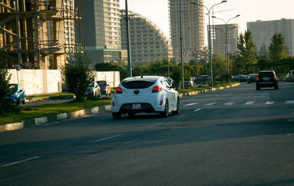 Батумі Грузія Жовтня 2020 Hyundai Veloster Вулицях Батумі — стокове фото