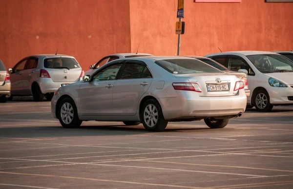 Μπατούμι Γεωργία Οκτωβρίου 2020 Toyota Camry Στους Δρόμους Της Batumi — Φωτογραφία Αρχείου