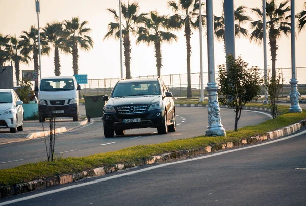 Batumi Georgien Oktober 2020 Mercedes Auf Den Straßen Von Batumi — Stockfoto