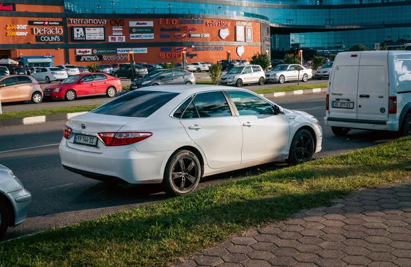 Batumi Georgia Octubre 2020 Toyota Camry Las Calles Batumi — Foto de Stock